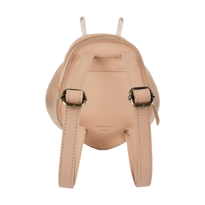 Mur Backpack | Golden Beetle | Light Rose Leather