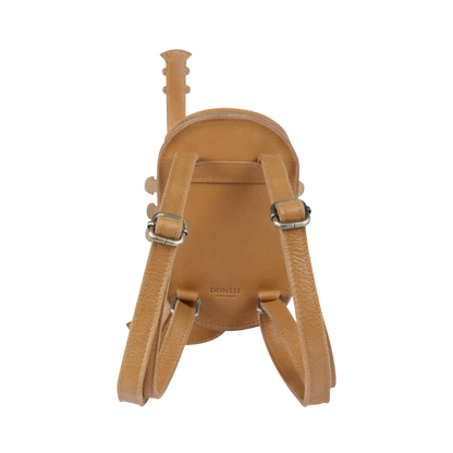 Logio Backpack | Trumpet | Camel Classic Leather
