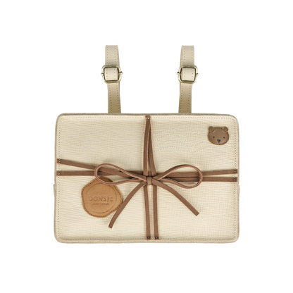 Logio Backpack | Envelope | Cream Scored Leather