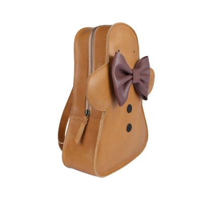 Snoo Schoolbag | Mrs. Gingerbread | Toast Grain Leather