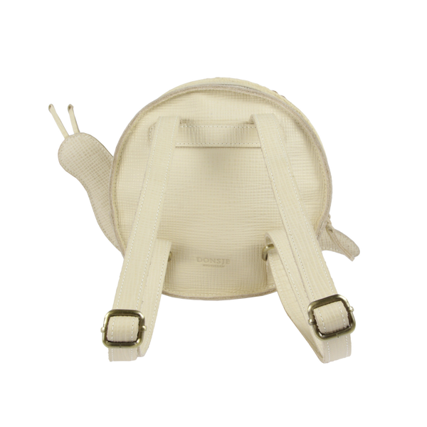 Pierre Backpack | Snail | Cream Scored Leather