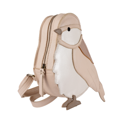 Pierre Backpack | Pink Chickadee | Powder Metallic Nubuck