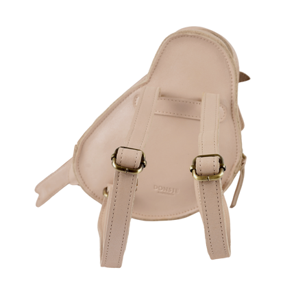 Pierre Backpack | Pink Chickadee | Powder Metallic Nubuck