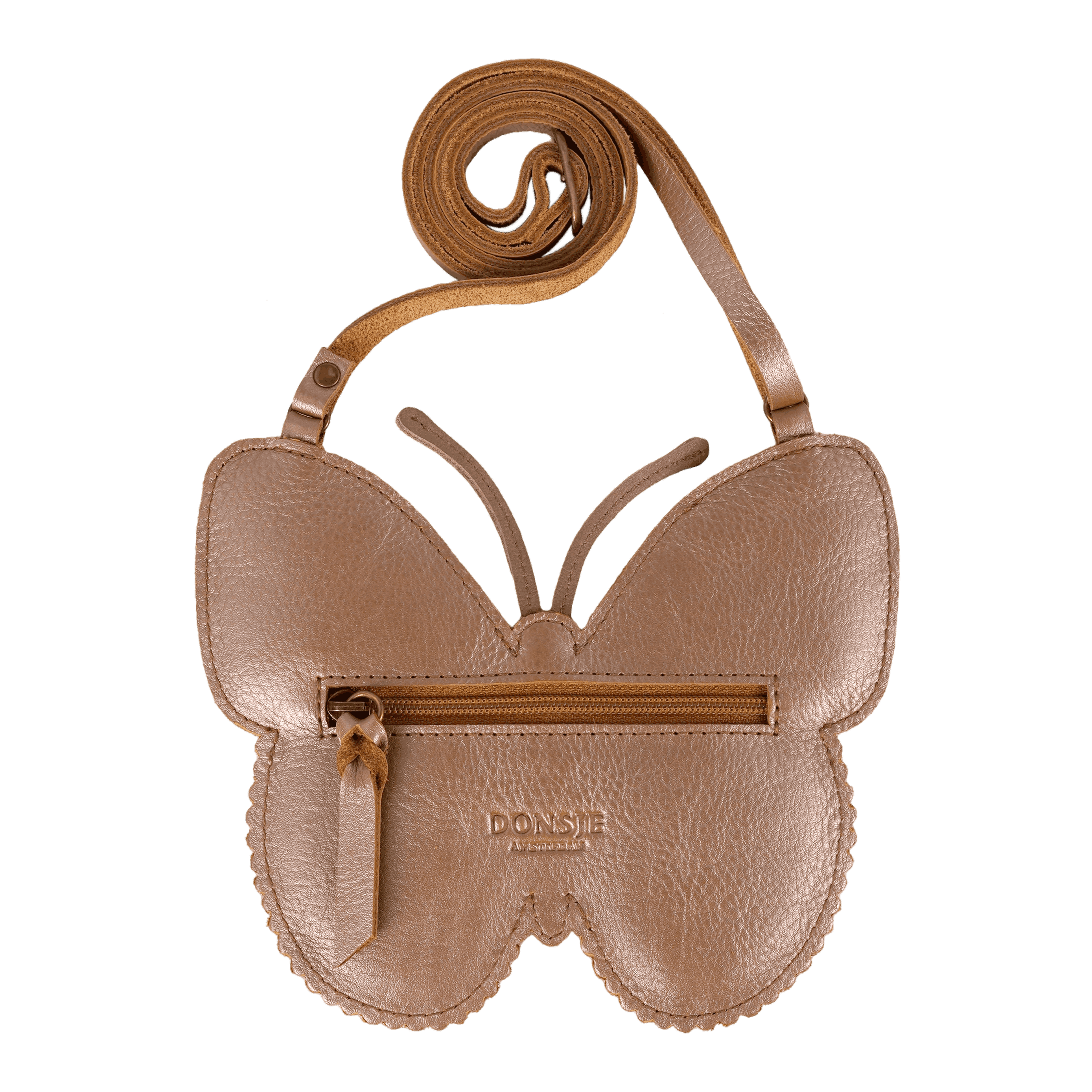 donsje ポシェットVlinder Qalja Purse | Vlinder | Clay Metallic Leather – Donsje Amsterdam
