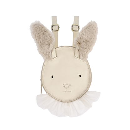 Festie Backpack | Festive Rabbit | Cream Leather