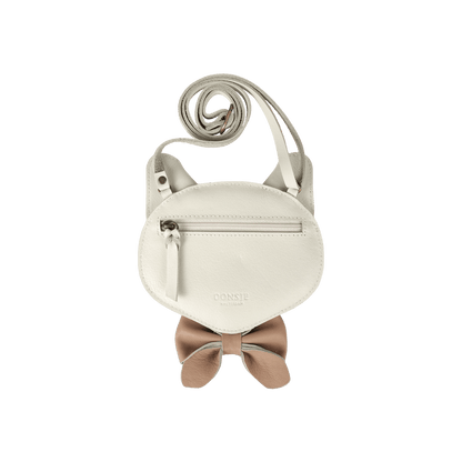 Pua Purse | Kitten | Off White Leather