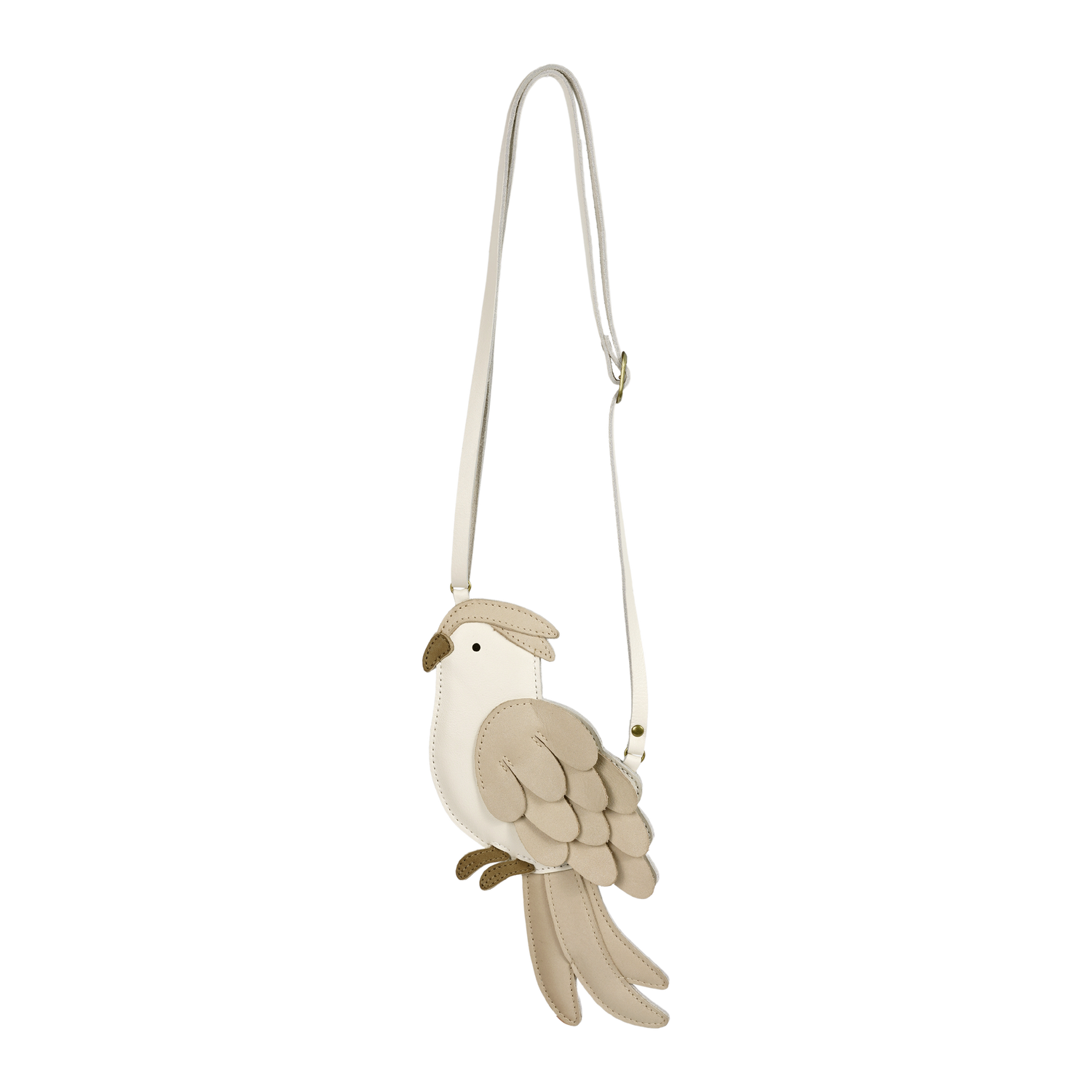 Thima Purse | Bird | Powder Metallic Nubuck