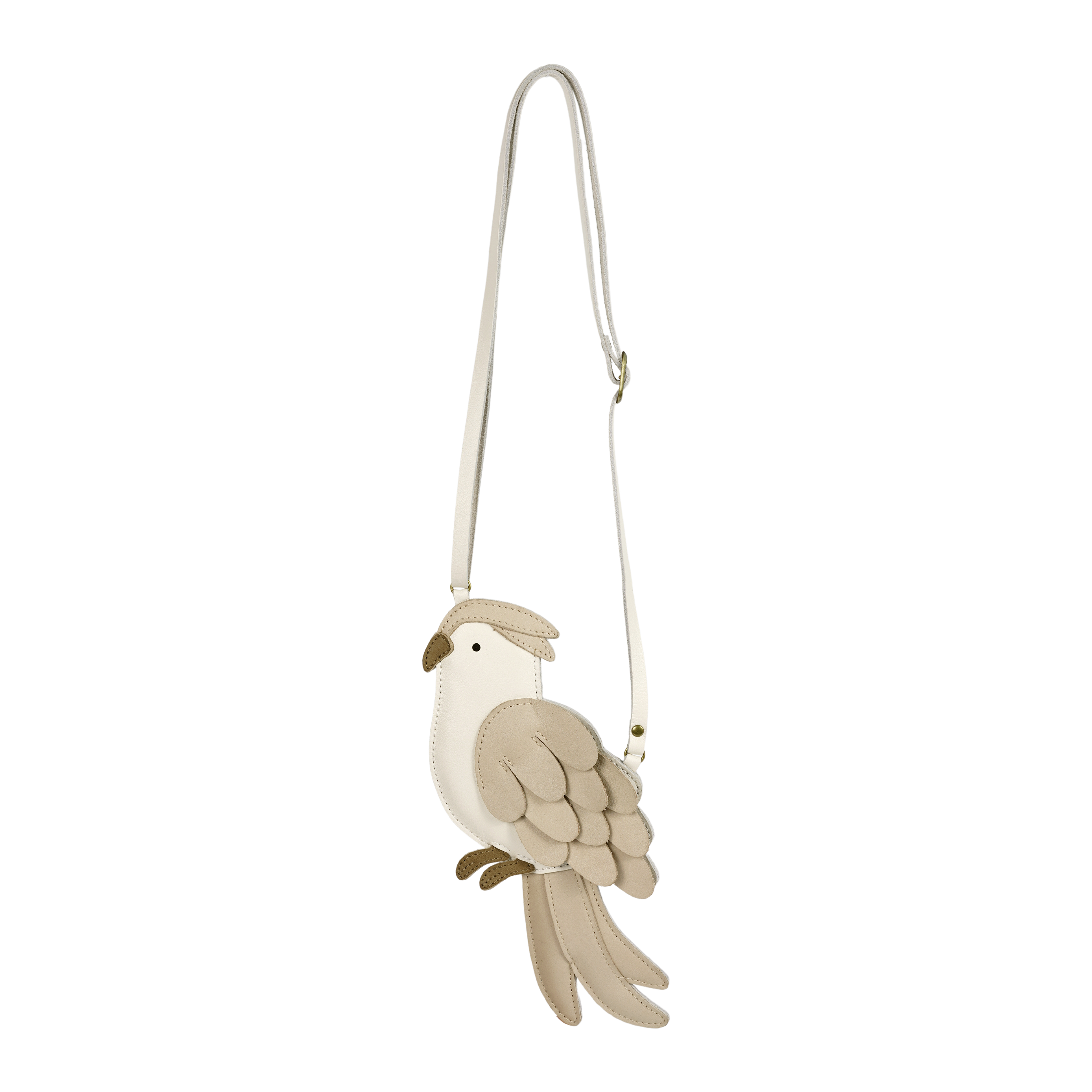 Thima Purse | Bird | Powder Metallic Nubuck