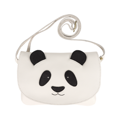 Alaula Purse | Panda | Off White Leather