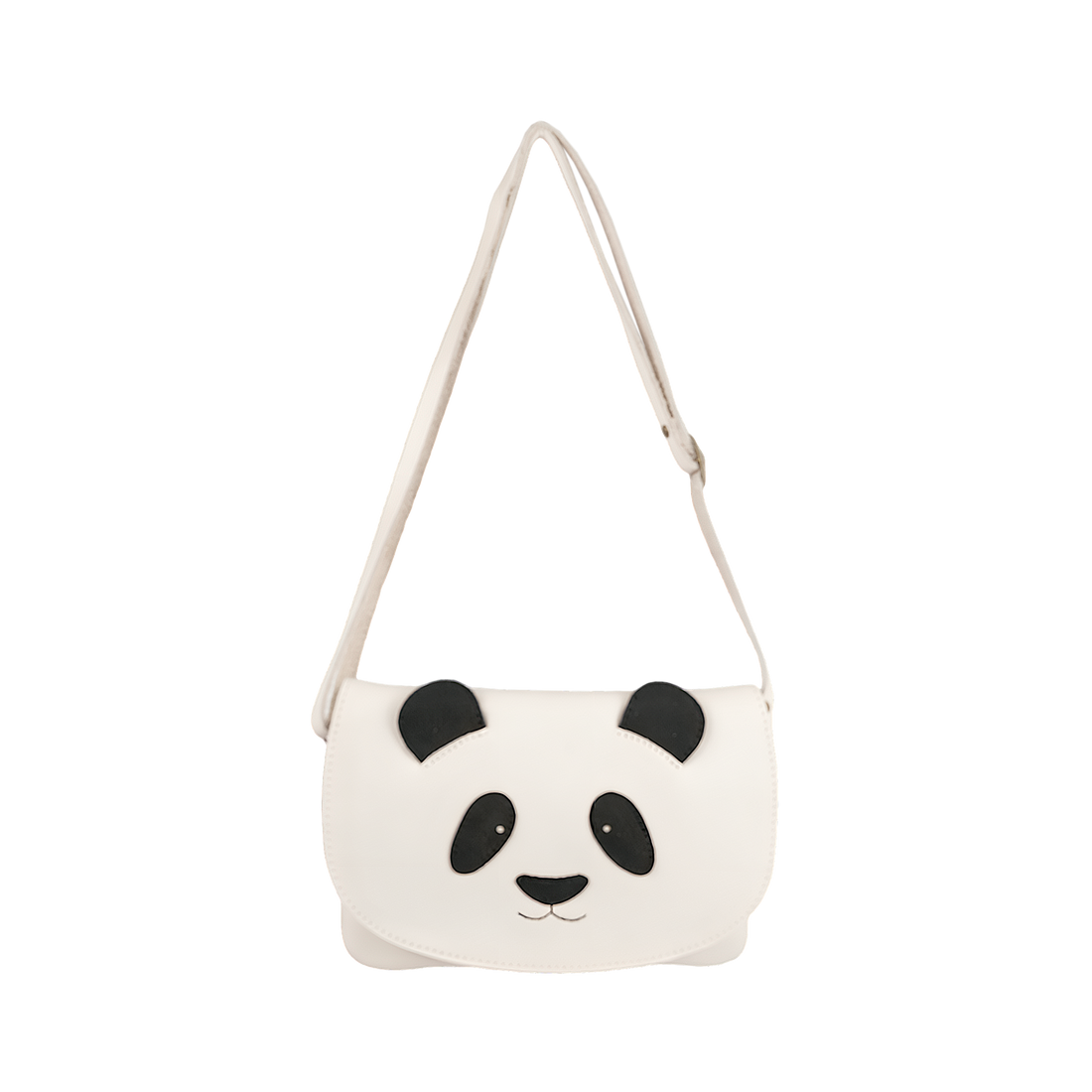 Alaula Purse | Panda | Off White Leather