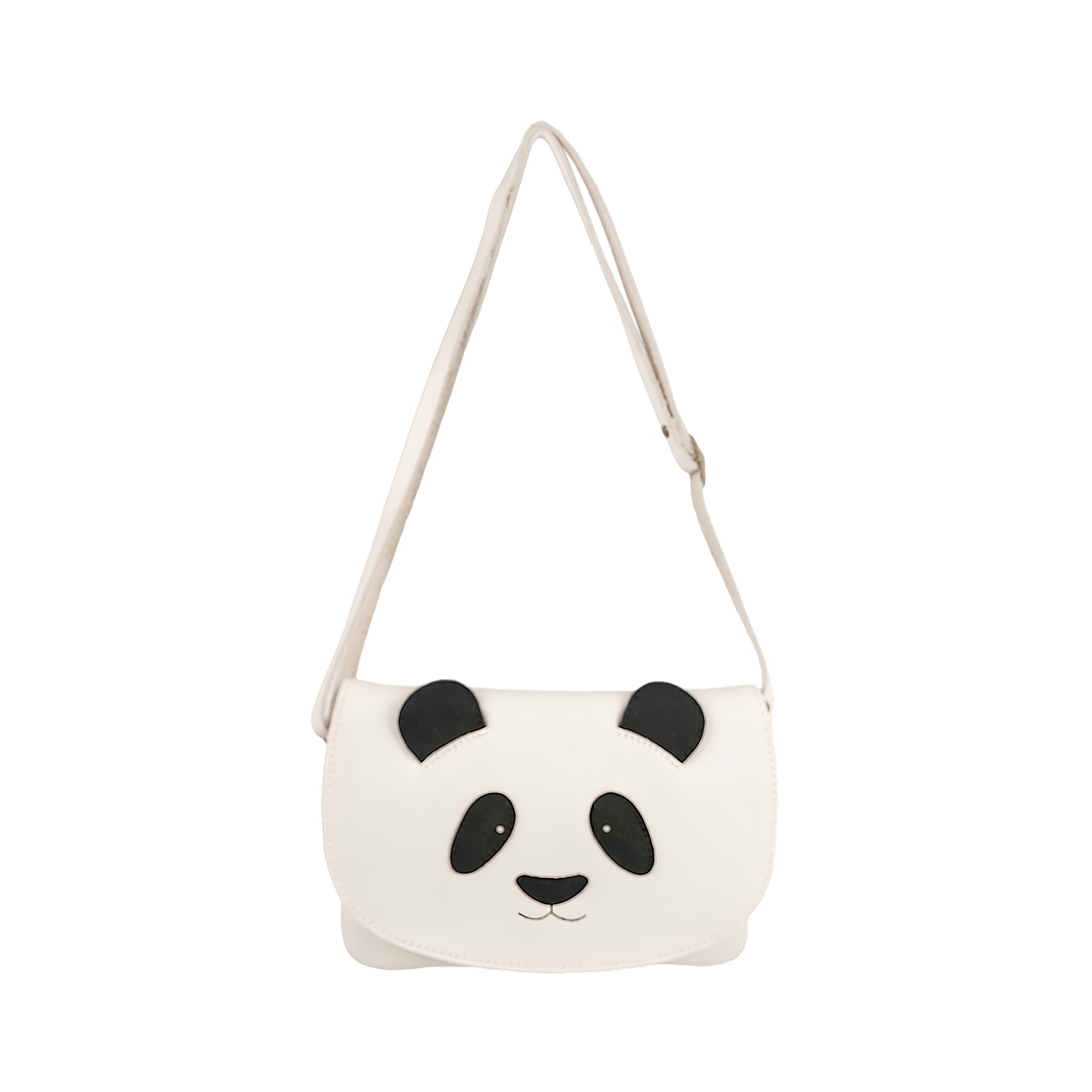 Alaula Purse | Panda | Off White Leather