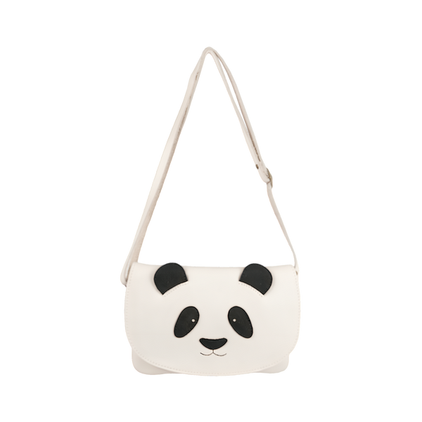 Alaula Purse | Panda | Off White Leather