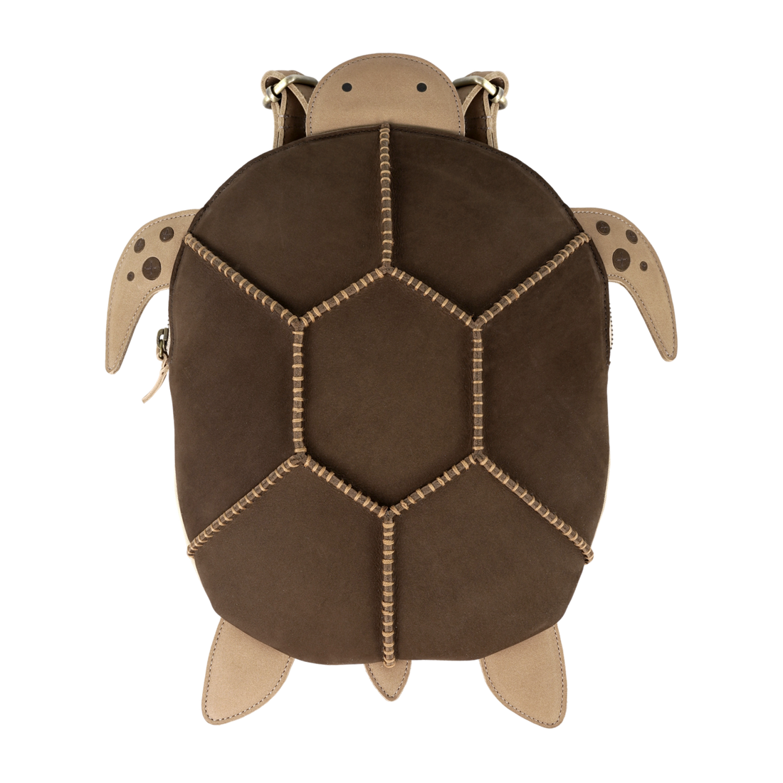 Gozo Backpack | Turtle | Chocolate Nubuck