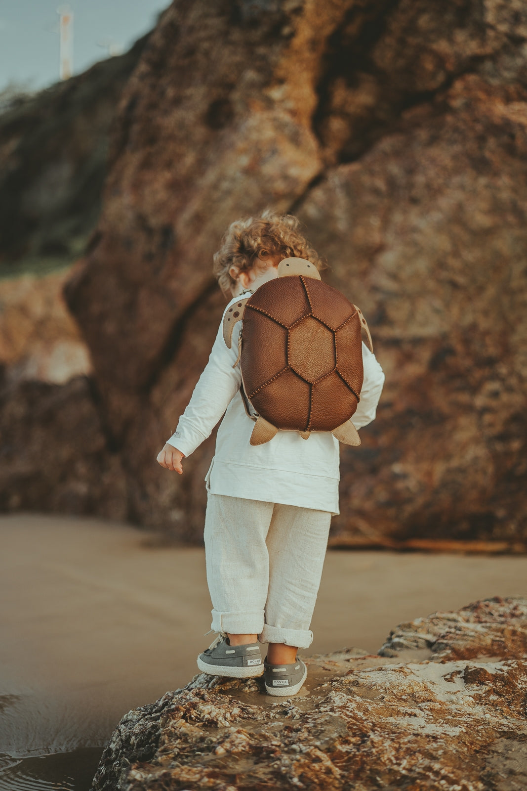 Gozo Backpack | Turtle | Chocolate Nubuck