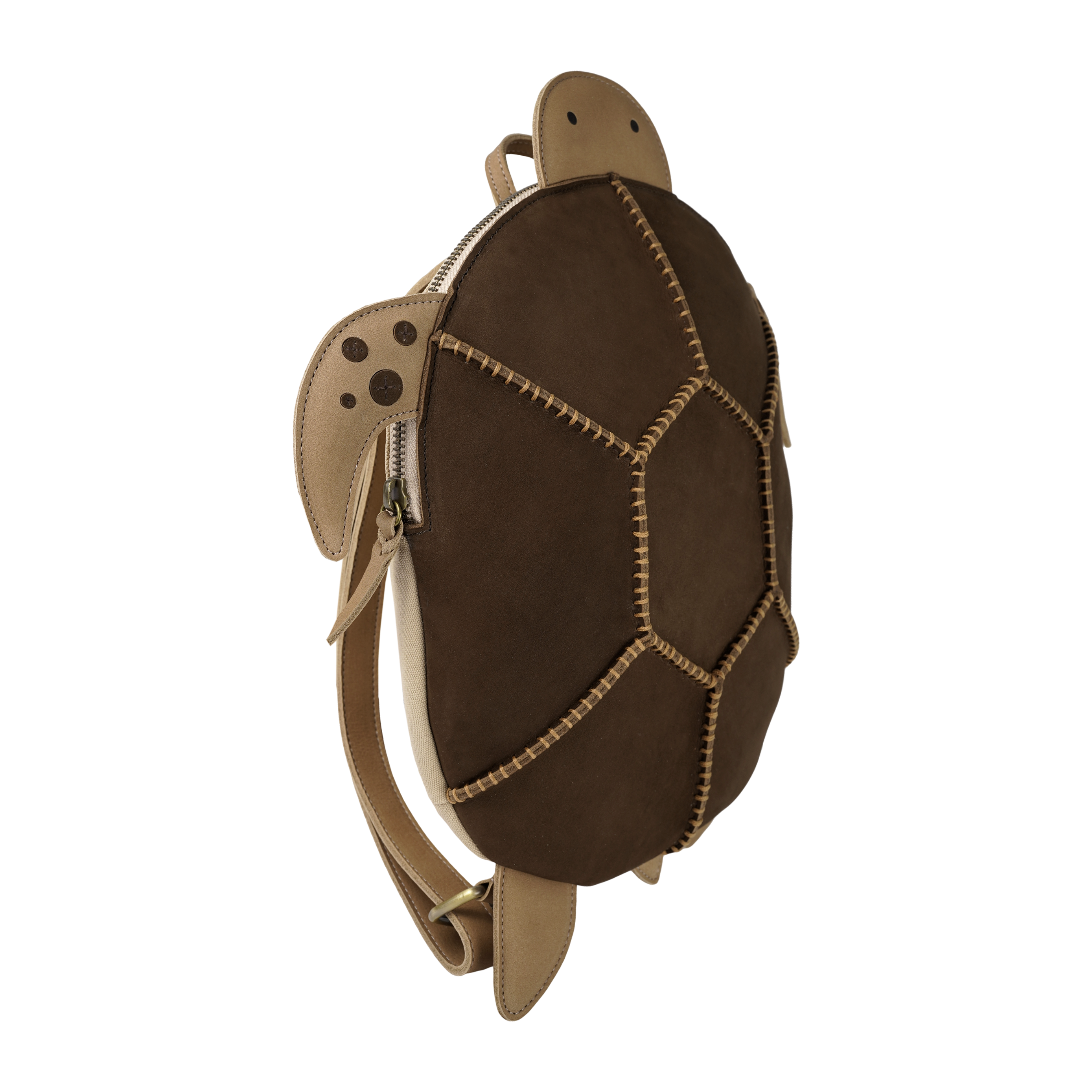 Gozo Backpack | Turtle | Chocolate Nubuck