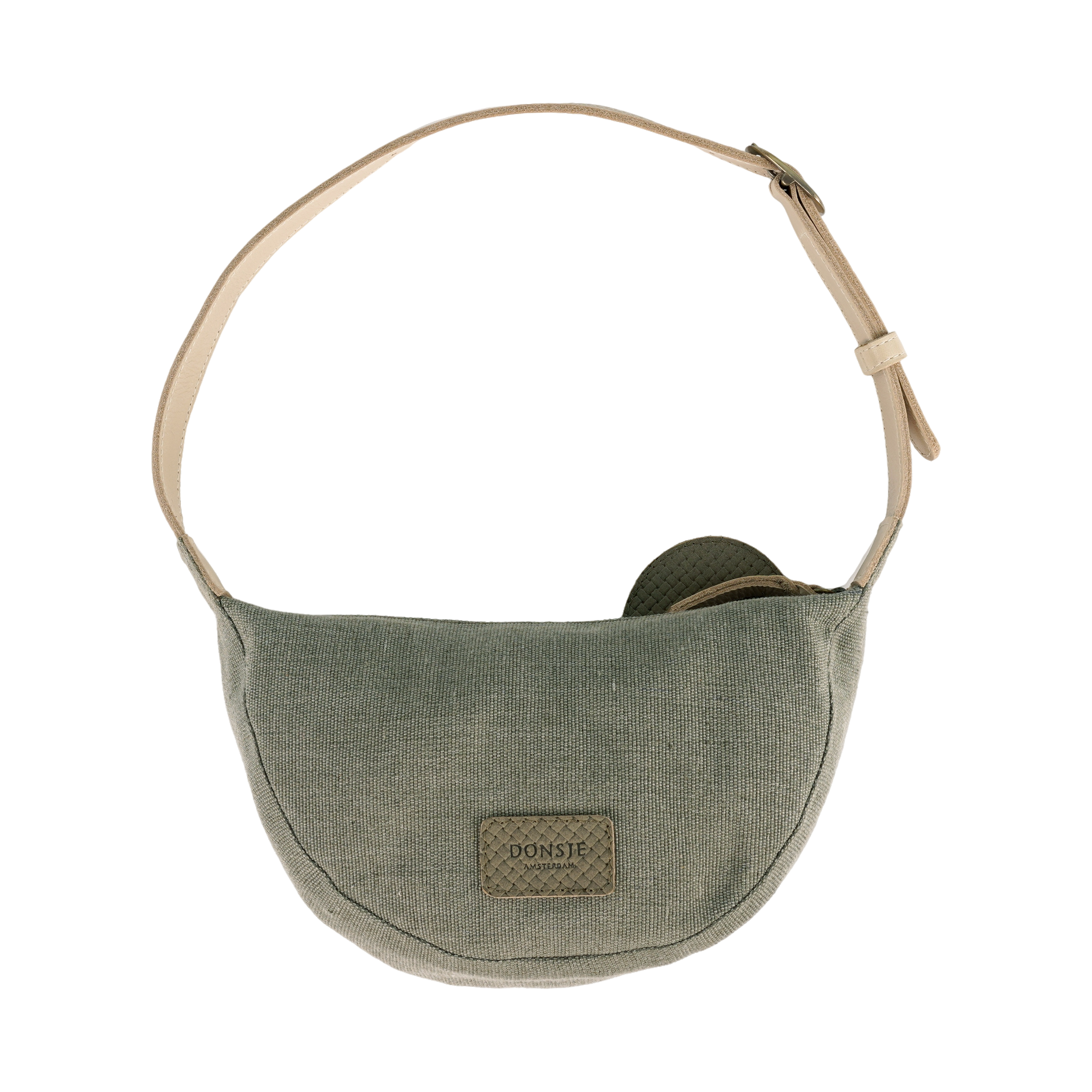 Talei Bumbag | Chameleon | Stone Square Stamped Nubuck