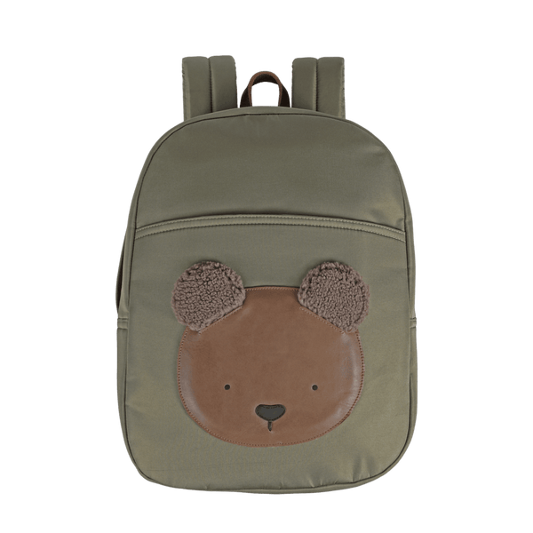 Pibbe Schoolbag | Bear | Stone Taslan