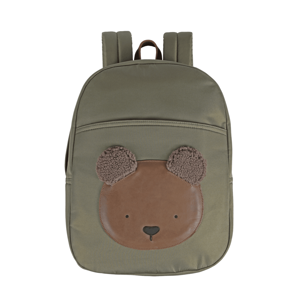 Pibbe Schoolbag | Bear | Stone Taslan