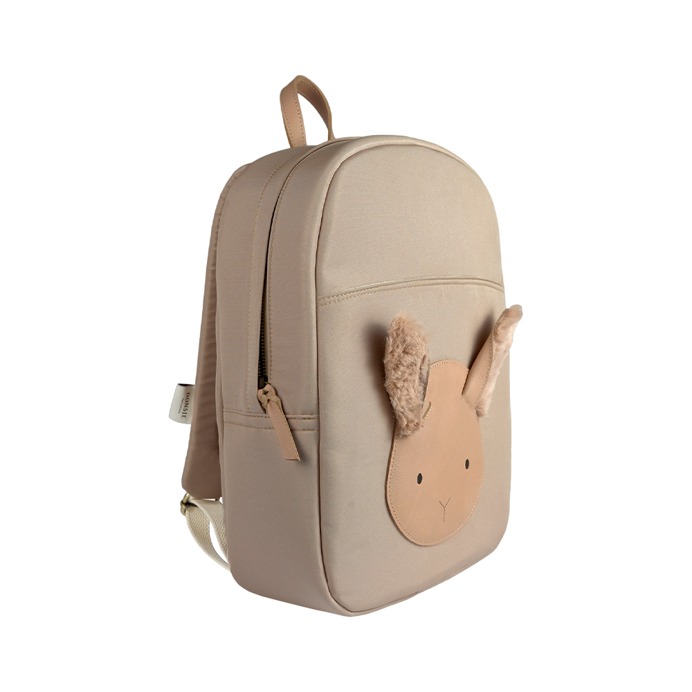 Pibbe Schoolbag | Fluffy Bunny | Cream Taslan