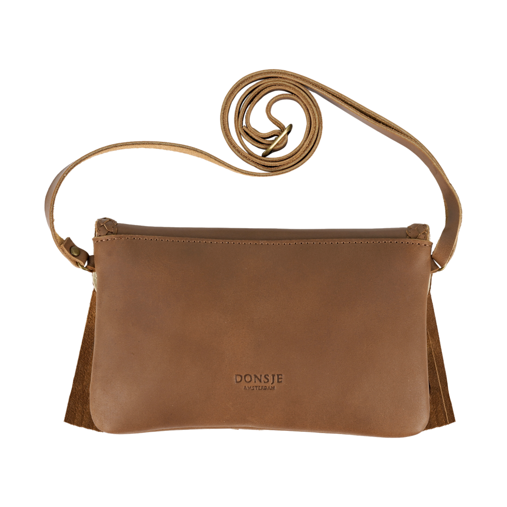 Salote Purse | Cognac Classic Leather