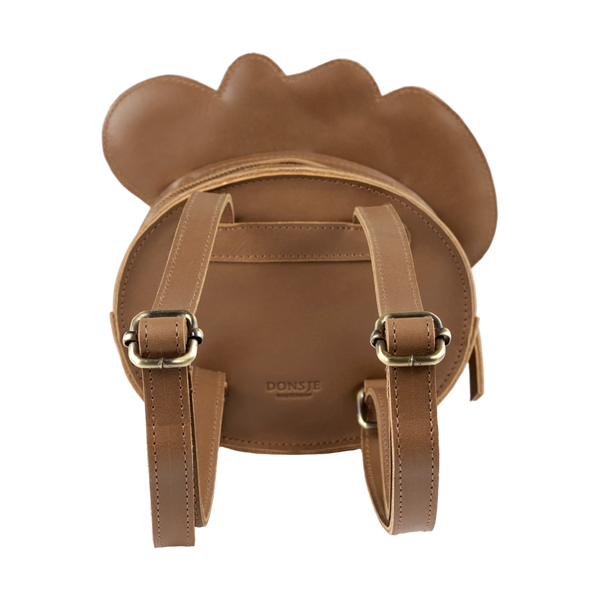 Stanzen Backpack | Cowboy Bear | Cognac Classic Leather