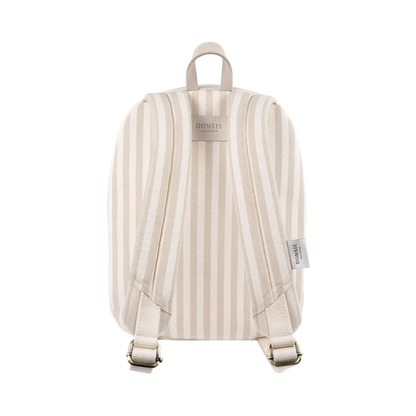 Bippe Schoolbag | Golden Retriever | Ivory - Off-White Striped
