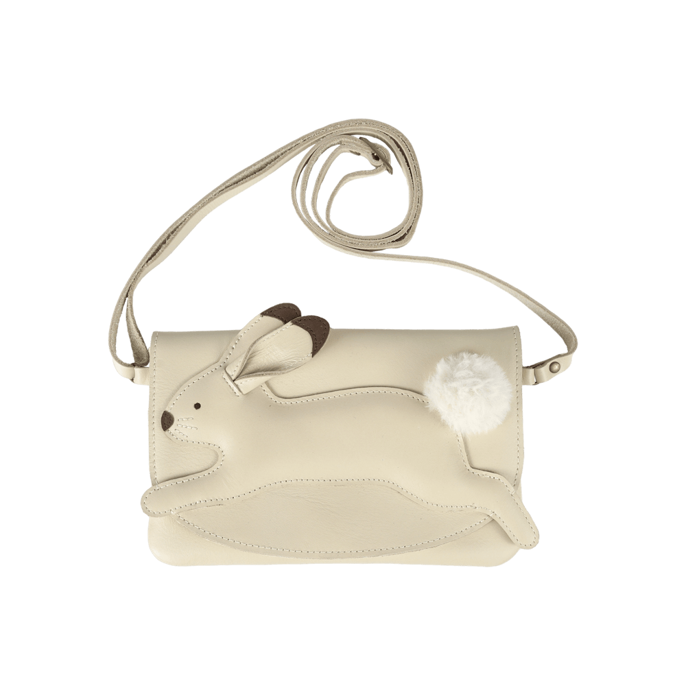 Binta Purse | Arctic Hare | Cream Leather