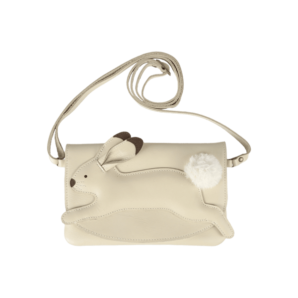 Binta Purse | Arctic Hare | Cream Leather