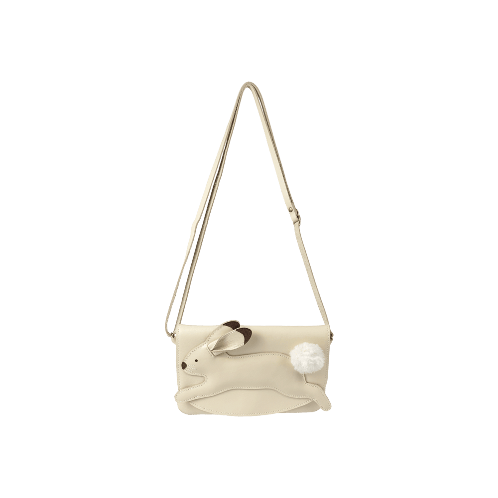 Binta Purse | Arctic Hare | Cream Leather