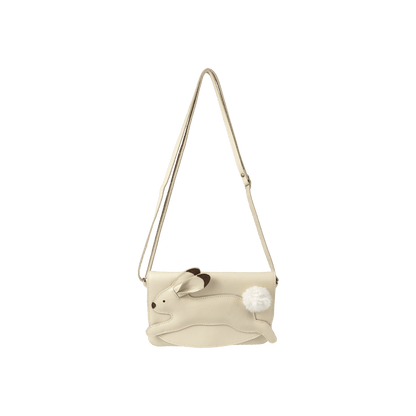 Binta Purse | Arctic Hare | Cream Leather