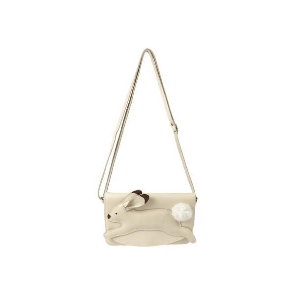 Binta Purse | Arctic Hare | Cream Leather
