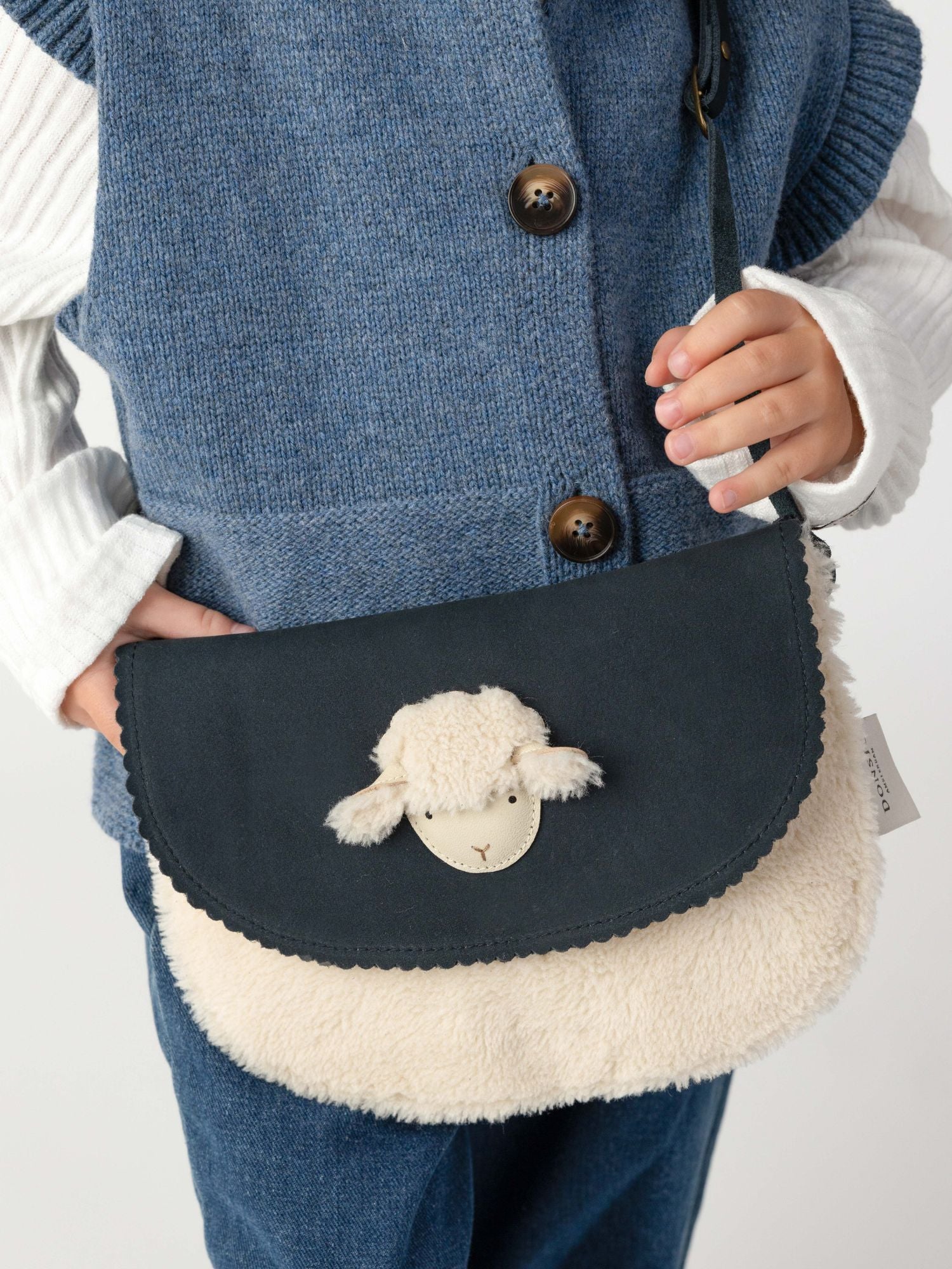 Ismay Purse | Lammy | Navy Nubuck