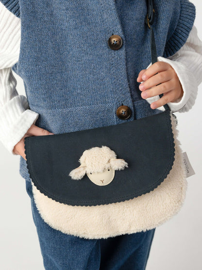Ismay Purse | Lammy | Navy Nubuck