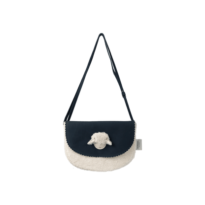 Ismay Purse | Lammy | Navy Nubuck