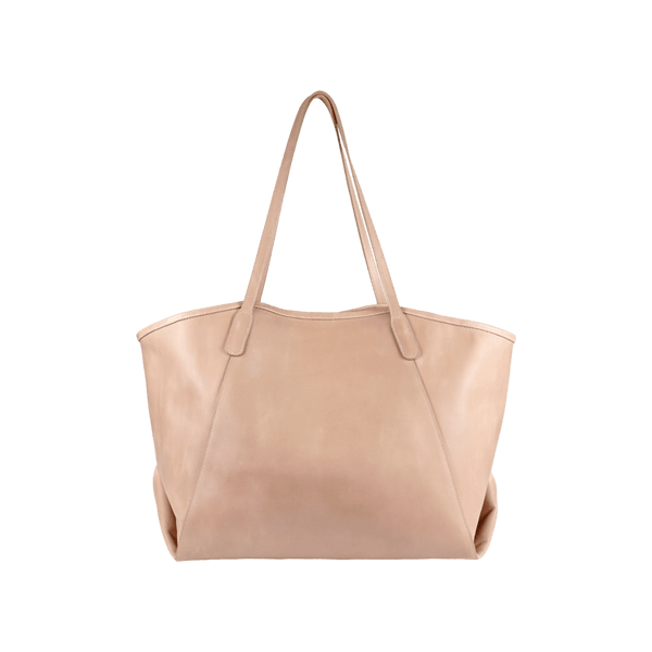 Giojah Tote Bag | Fluffy Bunny | Light Rust Leather