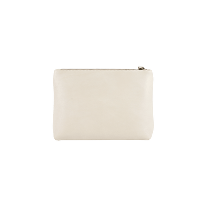 Gisani Pouch | Bee | Ivory Classic Leather