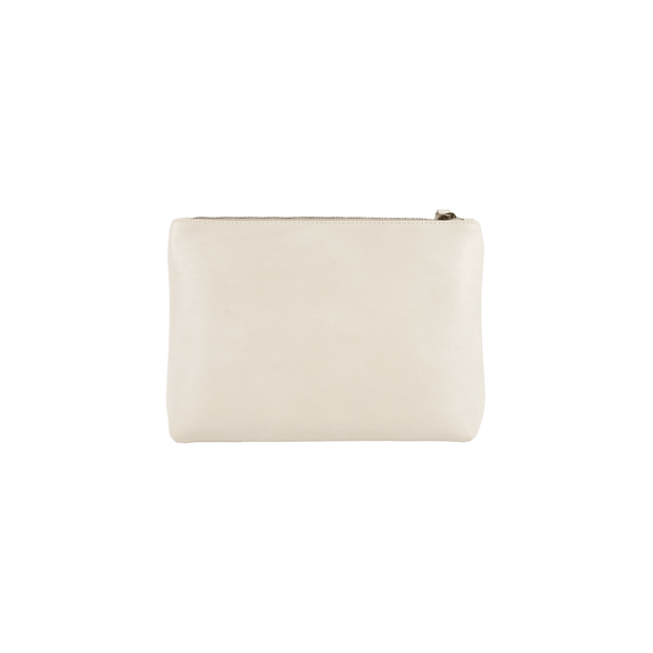 Gisani Pouch | Bee | Ivory Classic Leather