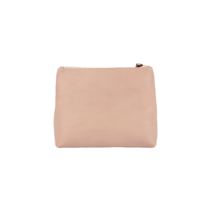 Gisani Pouch | Fluffy Bunny | Light Rust Leather