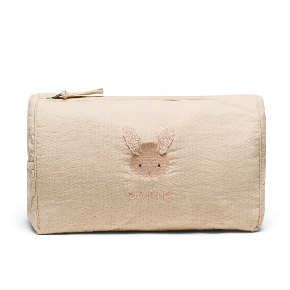 Tebbe Washbag | Fluffy Bunny | Vintage Rose