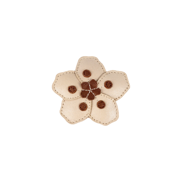 Zaza Fields Hairclip | Blossom | Powder Metallic Nubuck