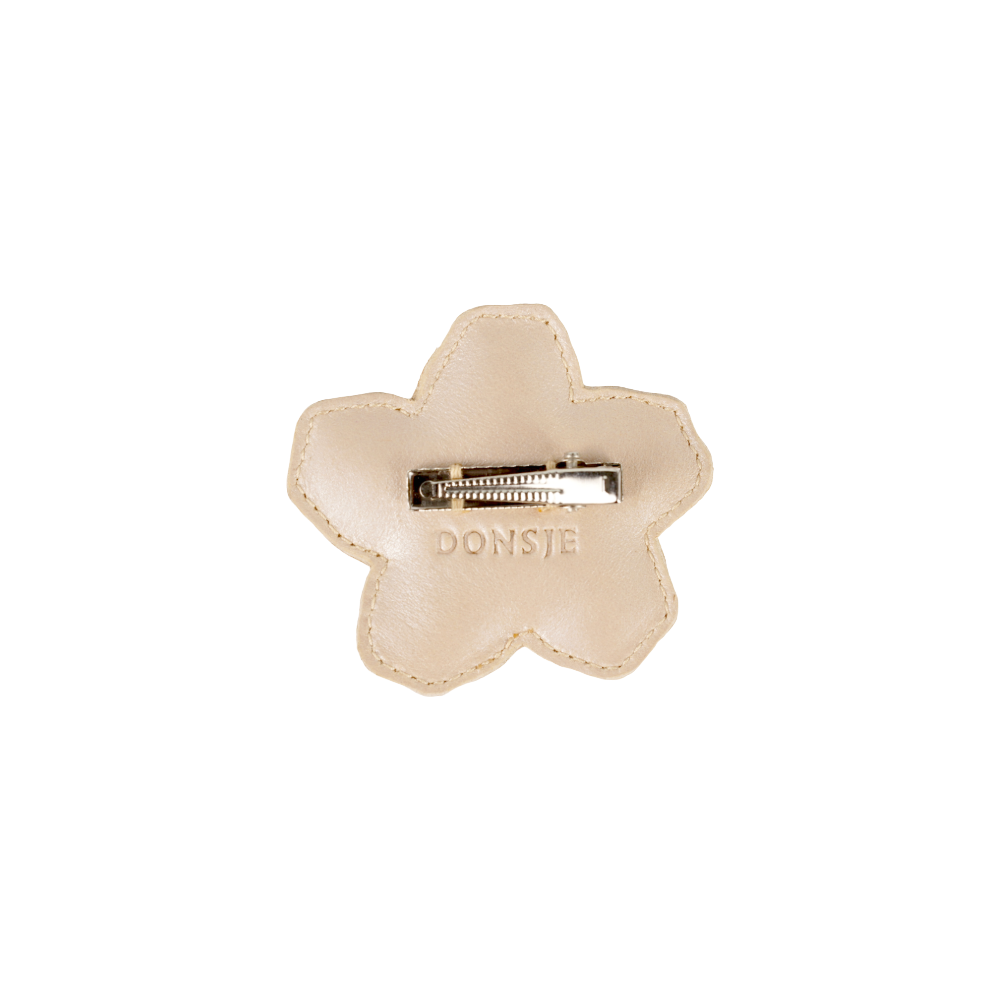Zaza Fields Hairclip | Blossom | Powder Metallic Nubuck