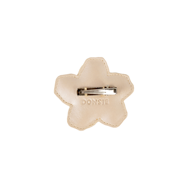 Zaza Fields Hairclip | Blossom | Powder Metallic Nubuck