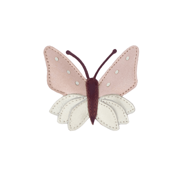 Zaza Sky Hairclip | Butterfly | Powder Metallic Nubuck