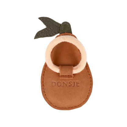 Nanoe Fruit Hair Tie | Papaya | Walnut Nubuck