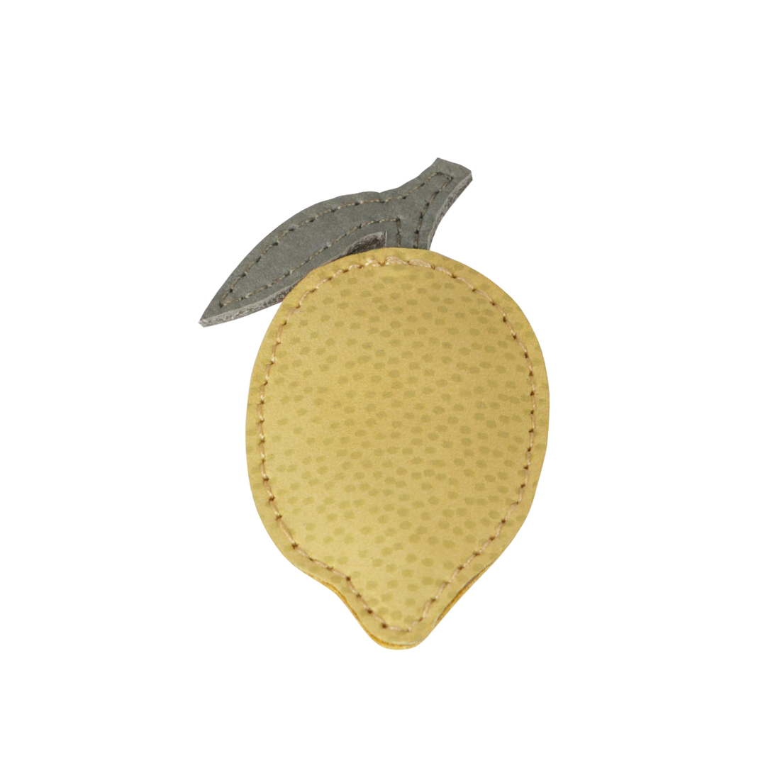 Nanoe Fruit Hairclip | Lemon | Canary Dotted Nubuck