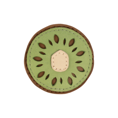 Nanoe Fruit Hairclip | Kiwi | Light Olive Nubuck