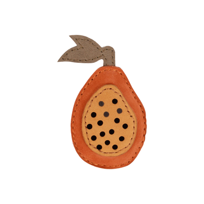 Nanoe Fruit Hairclip | Papaya | Maple Nubuck
