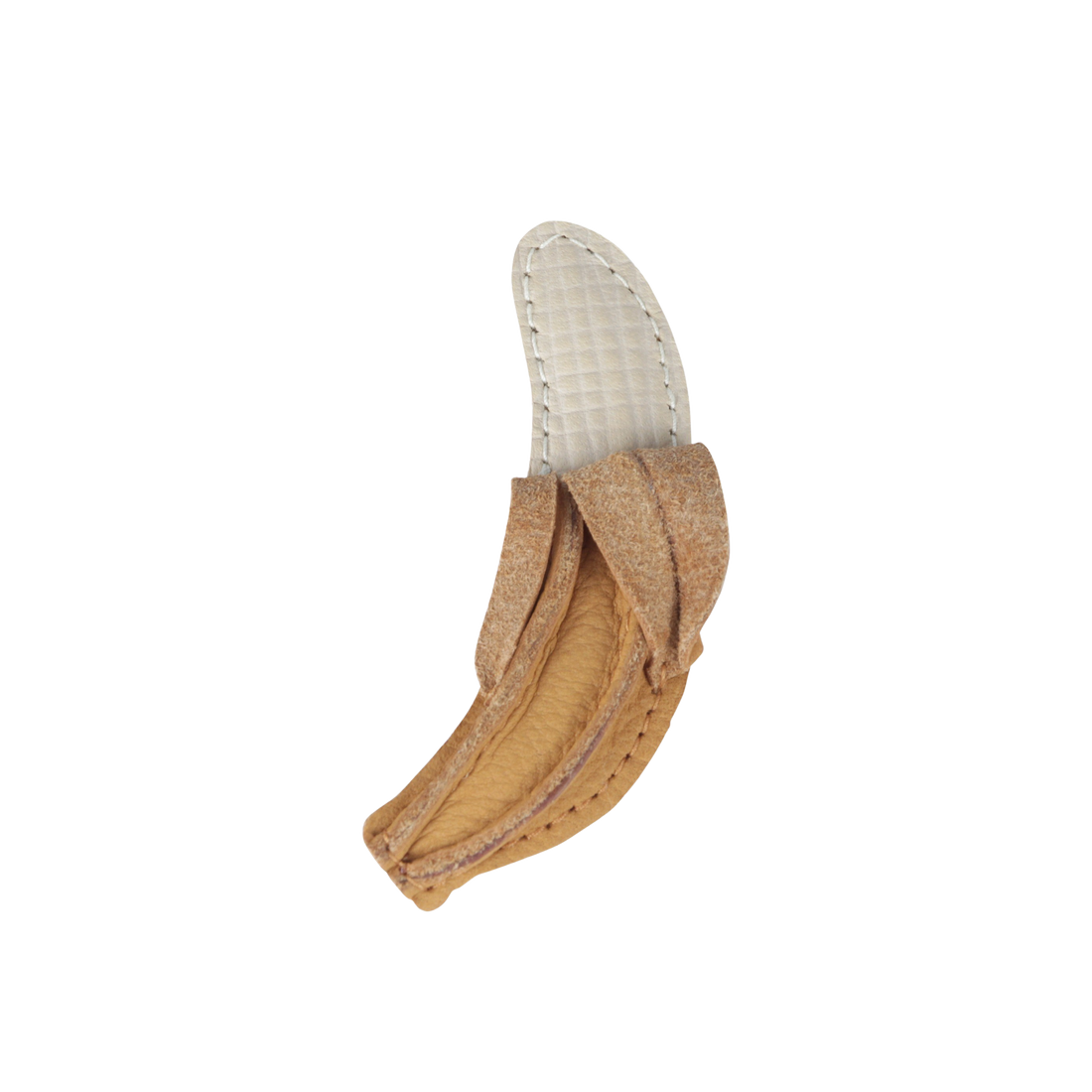 Nanoe Fruit Hairclip | Banana | Caramel Nubuck