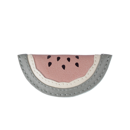 Nanoe Fruit Hairclip | Watermelon | Rose Dawn Classic Leather