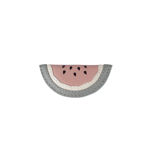 Nanoe Fruit Hairclip | Watermelon | Rose Dawn Classic Leather